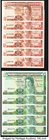 A Selection of 1 and 5 Pound Notes from Gibraltar. Crisp Uncirculated or Better. 

HID09801242017