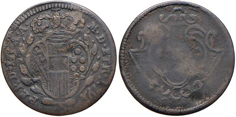 FIRENZE Ferdinando III (1790-1801) Soldo 1791 - MIR 411 MI (1,78) RR
MB