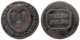 FIRENZE Carlo Ludovico (1803-1807) Mezzo Soldo 1805 - Gig. 21b CU (g 1,19)
BB
