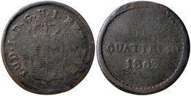FIRENZE Carlo Ludovico (1803-1807) Quattrino 1803 - Gig. 22 CU (g 0,69) RRR
qBB