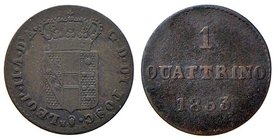 FIRENZE Leopoldo II (1824-1859) Quattrino 1853 - Gig. 119 CU (g 0,89)
qBB
