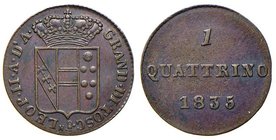 FIRENZE Leopoldo II (1824-1859) Quattrino 1835 - Gig. 101 CU (g 1,00) R
BB