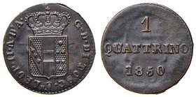 FIRENZE Leopoldo II (1824-1859) Quattrino 1850 - Gig. 116 CU (g 0,92)
qSPL