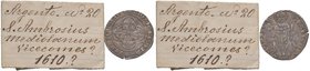 MILANO Azzone Visconti (1329-1339) Grosso - MIR 87 AG (g 2,49) Con cartellino di vecchia raccolta
BB