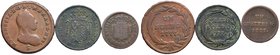 MILANO Maria Teresa (1740-1780) Lotto di tre monete in rame
MB-BB