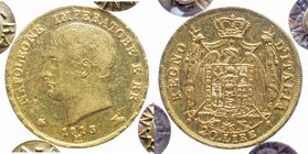 MILANO Napoleone (1805-1814) 20 Lire 1813 Puntali sagomati, M sopra 8 - Gig. 92 AU Sigillato “bel BB” da Numismatica Ranieri
BB+