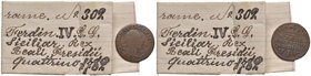 NAPOLI Ferdinando IV (Reali Presidi) (1782-1798) Quattrino 1782 - Magliocca 360 CU (g 1,70) R Con cartellino di vecchia raccolta
qBB