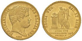 NAPOLI Ferdinando II (1830-1859) 6 Ducati 1831 - Magliocca 507 AU (g 7,60)
FDC