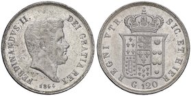 NAPOLI Ferdinando II (1830-1859) Piastra 1844 - Magliocca 552 AG (g 27,53)
SPL+