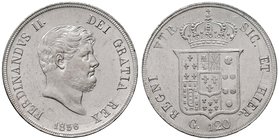 NAPOLI Ferdinando II (1830-1859) Piastra 1856 - Magliocca 566 AG (g 27,60)
FDC