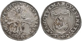 VENEZIA Nicola da Ponte (1572-1585) Scudo da 140 Soldi sigla M D - Pa. 9 AG (g 31,25)
BB