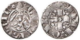 Gregorio XI (1370-1378) Bolognino - Munt. 19 AG (g 1,00) RR Frattura di tondello
BB
