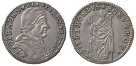 Clemente XII (1730-1740) Bologna - Muraiola da 2 bolognini 1731 - Munt. 185a AG (g 1,33)
SPL