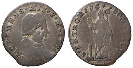 Clemente XII (1730-1740) Bologna - - Muraiola da 2 bolognini 1733 - Munt. 185b AG (g 1,40)
MB