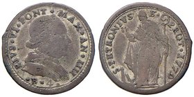 Pio VI (1774-1799) Bologna - Muraiola da 4 bolognini 1779- Munt. 235a MI (g 3,25) Screpolature al D/ e al R/
MB