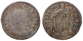 Pio VI (1774-1799) Bologna - Muraiola da 2 bolognini 1786 - Munt. 247b MI (g 1,73)
qBB