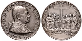 Pio XI (1922-1939) Medaglia A. XIII - Opus: Mistruzzi - AG (g 38,00)
FDC