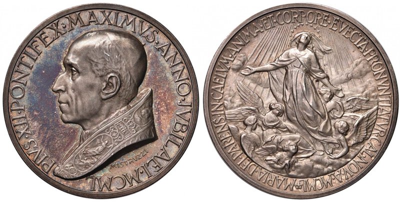 Pio XII (1939-1958) Medaglia 1950 - Opus: Mistruzzi - AG (g 34,69)
FDC