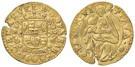 Carlo Emanuele I (1580-1630) Ducato 1602 - MIR 587 AU (g 3,46) Fratture di tondello
BB
