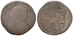 Carlo Emanuele II (1638-1675) 5 Soldi - MIR 824c MI (g 4,80)
MB