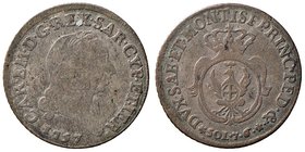Carlo Emanuele III (1730-1773) 7,6 Soldi 1757 - Nomisma 201 MI (g 4,31)
qBB