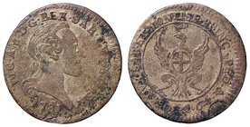 Vittorio Amedeo III (1773-1796) 2,6 Soldi 1781 - Nomisma 384 MI (g 2,02) R
BB