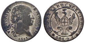 Vittorio Emanuele I (1814-1821) 2,6 Soldi 1815 - Nomisma 503 MI (g 2,54)
qBB