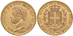 Carlo Alberto (1831-1849) 20 Lire 1838 G - Nomisma 649 AU Modesti depositi
BB+/SPL