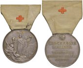 Medaglia Croce Rossa Italiana 1908 - Opus: S. Johnson - AG (g 16,45 - Ø 32 mm) Terremoto Calabro Siculo 1908
FDC