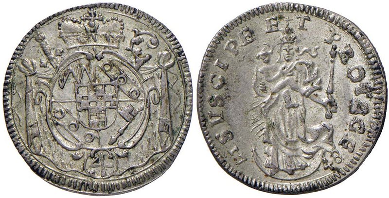 GERMANIA WÜRZBURG Anselm von Ingelheim (1746-1749) - 4 Kreuzer 1748 - KM 321 AG ...