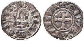GRECIA Guido II De La Roche (1287-1308) Denar Tornese Tebe - MI (g 0,92)
BB