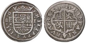 SPAGNA Felipe III (1598-1621) Real 1621 Segovia A - Cal. 477 AG (g 2,86)
BB