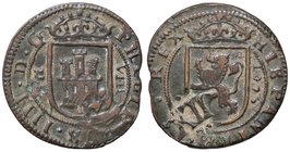 SPAGNA Felipe IV (1621-1665) 8 Maravedis 1625 Segovia (resello) - AE (g 5,31)
BB