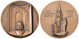 MANTOVA Concattedrale di Mantova di Sant’Andrea Medaglia 1987 - Opus: Falchi - AE (g 71,50 - Ø 50 mm ) In astuccio con certificato
FDC