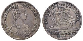 Anno 1768 - Nozze di Ferdinando IV con Maria Carolina Arciduchessa d’Austria Argento - 21 mm - 2 gr. - C - Opus: Anton Francesco Wideman - D’Auria n. ...