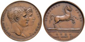 Anno 1808 - Per l’arrivo a Napoli della regina Giulia Maria Bronzo - 41,7 mm - 28,68 gr. - R - Opus: Vincenzo Catenacci - D’Auria n. 76 - Ricciardi n....