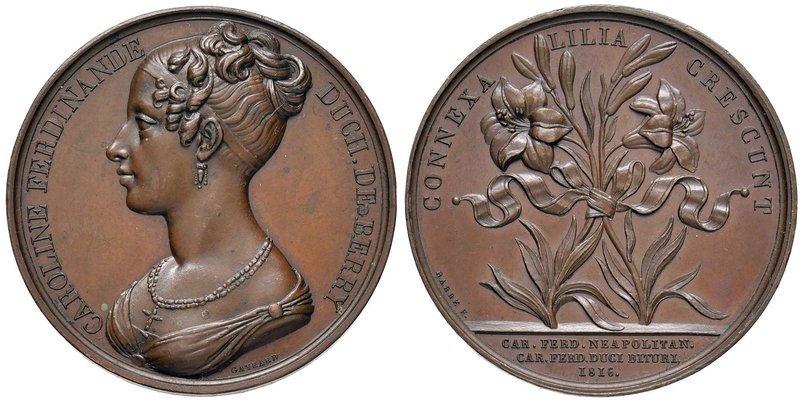 Anno 1816 - Per le nozze del duca di Berry con la principessa reale Maria Caroli...