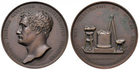 Anno 1832 - Gli uomini illustri del Regno delle Due Sicilie - GIAN Lorenzo Bernini Bronzo - 40,7 mm - 42,00 gr. - C - Opus: Vincenzo Catenacci e Achil...