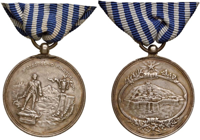 Anno 1911 -Commemorativa Savoia - 5° Reggimento Genio Minatori - Gaeta 1860-61 A...