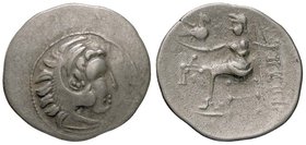CELTI - EUROPA CENTRALE - Celti del Danubio - Dracma - Testa di Ercole a d. /R Zeus seduto a s. con aquila e scettro (AG g. 3,3)
bel BB