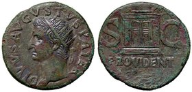 ROMANE IMPERIALI - Augusto (27 a.C.-14 d.C.) - Dupondio (Restituzione di Tiberio) - Testa radiata a s. /R Altare C. 228; RIC 81 (AE g. 10,1)
BB+