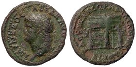 ROMANE IMPERIALI - Nerone (54-68) - Asse - Testa laureata a s. /R Tempio di Giano con porta a s. C. 168 (AE g. 10,49)
BB