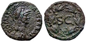 ROMANE IMPERIALI - Domiziano (81-96) - Quadrante - Busto di Pallade a d. /R SC entro corona C. 544; RIC 428 (AE g. 2,43)
BB-SPL