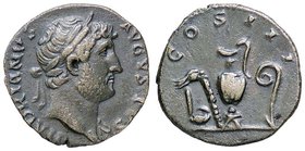 ROMANE IMPERIALI - Adriano (117-138) - Denario - Busto laureato e drappeggiato a d. /R Strumenti sacrificali C. 454; RIC 198 (AG g. 3,2)
qSPL