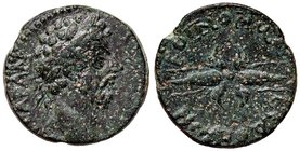 ROMANE IMPERIALI - Marco Aurelio (161-180) - Asse - Testa laureata a d. /R Fulmine C. 378 var. (AE g. 10,78)
BB/BB+