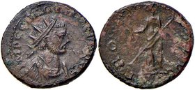 ROMANE IMPERIALI - Diocleziano (284-305) - Antoniniano - Busto radiato e corazzato a d. /R La Provvidenza stante a s. con ramo e scettro trasversale (...