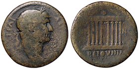 ROMANE PROVINCIALI - Adriano (117-138) - AE 32 (Bitinia) - Testa laureata a d. /R Tempio a otto colonne Sear 1143 (AE g. 23,9)
MB