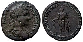 ROMANE PROVINCIALI - Elagabalo (218-222) - AE 26 - Busto drappeggiato e corazzato a d /R Ercole stante a s. (AE g. 11,01)
BB