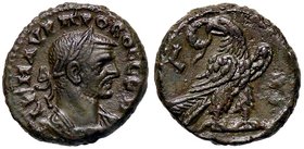 ROMANE PROVINCIALI - Probo (276-282) - Tetradracma (Alessandria) - Busto laureato drappeggiato a d. /R Aquila stante a s. retrospicente con corona nel...