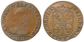 ESTERE - FRANCIA - NEVERS E RETHEL - Carlo di Gonzaga (1601-1637) - 2 Liard 1613 Kr. 12.1 CU
MB-BB